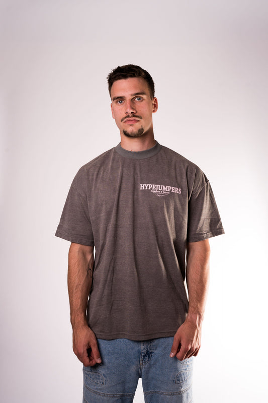 DREAMERS & DO-ERS T-SHIRT STONEWASHED GREY